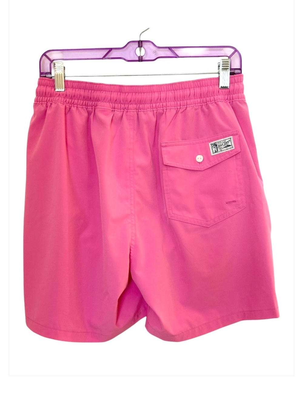 Ralph Lauren Men’s Pink Athletic Drawstring Shorts Sz.M - Picture 2 of 5